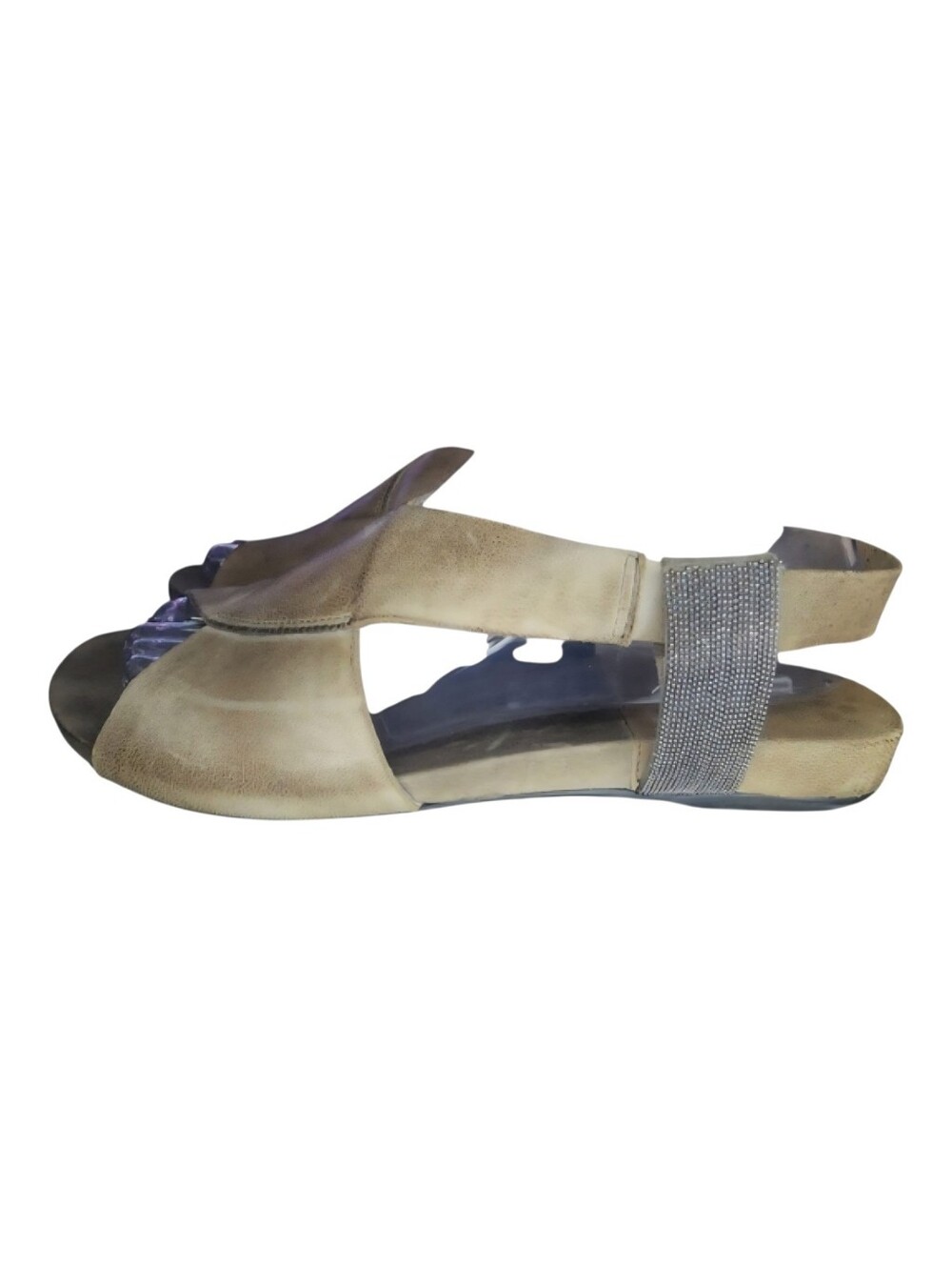 Antelope Wide Cross Flat Sandals, Womens 39 EU (8-8.5 US)
